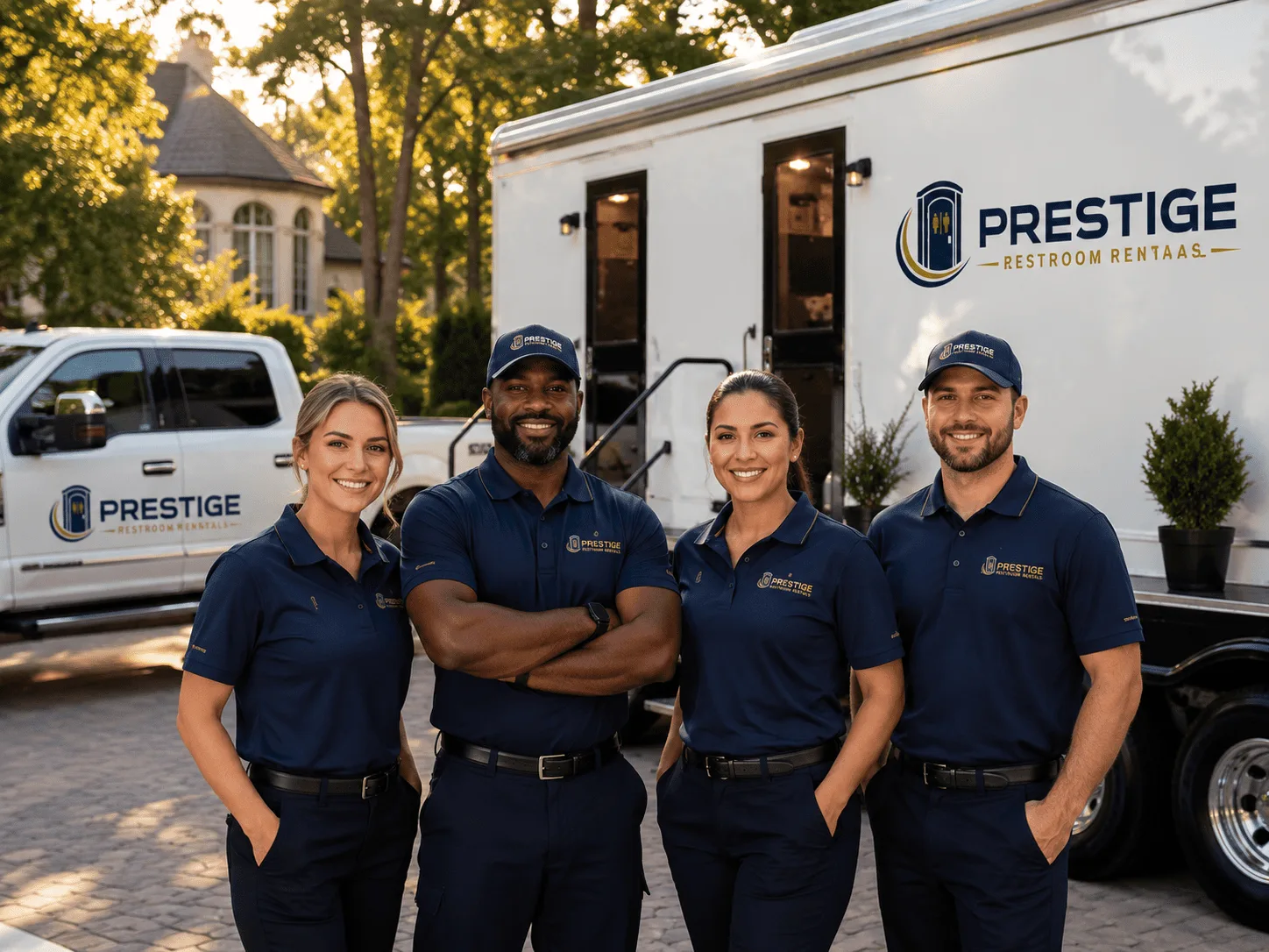 Trusted Luxury Portable Restrooms company in Moseley, VA